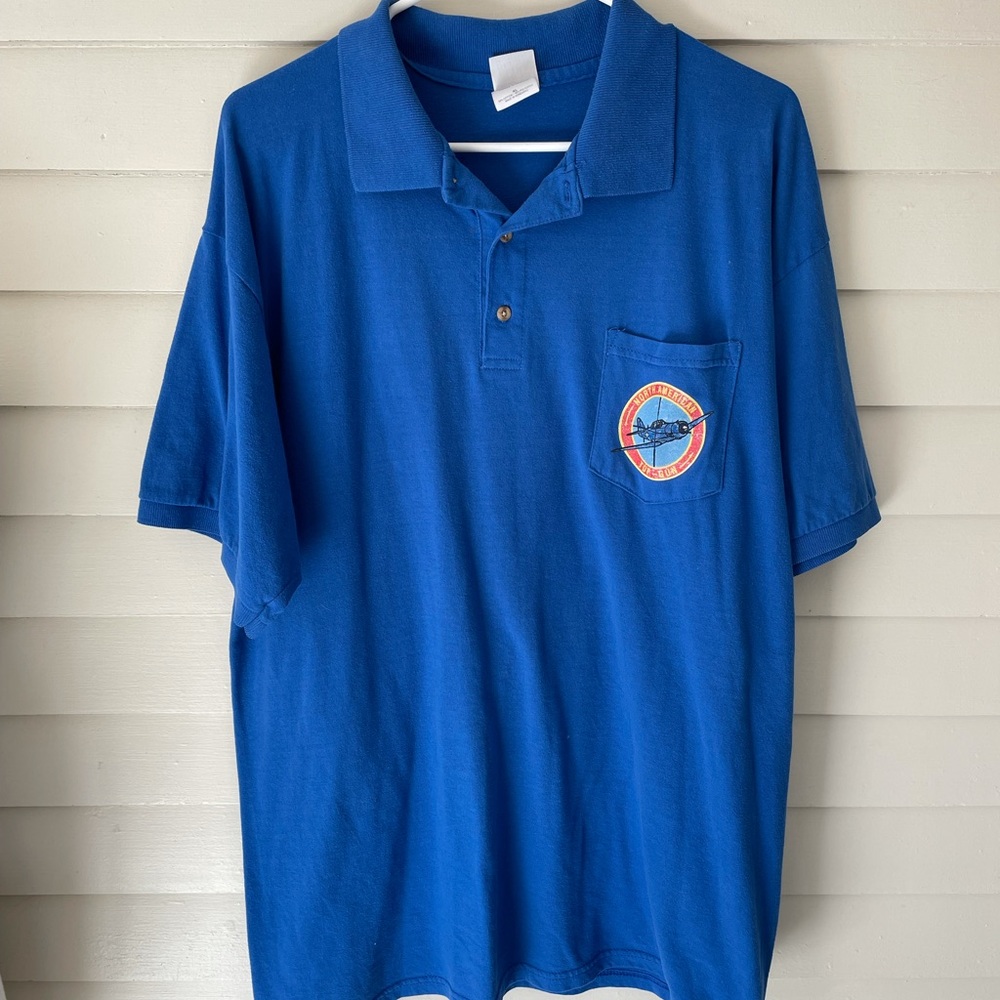 Vintage Collared Men’s North American Top Gun Size XL